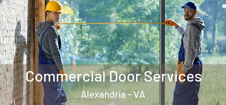 Commercial Door Services Alexandria - VA