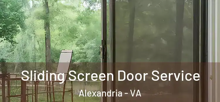 Sliding Screen Door Service Alexandria - VA