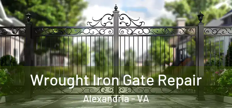 Wrought Iron Gate Repair Alexandria - VA